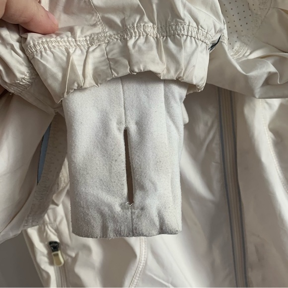 Lululemon White Zipper Reflective Track Jacket - Picture 14 of 16